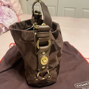 Coach shoulder bag… Duffel style